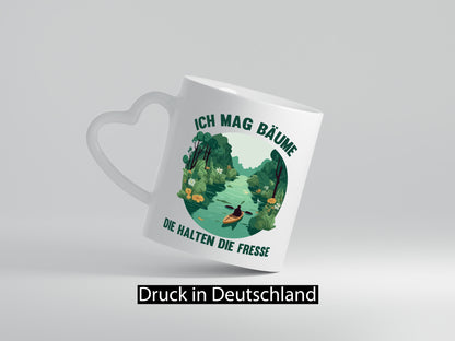 Ich mag Bäume die halten Fresse | Natur Wald lustiger Spruch Geschenk Humor