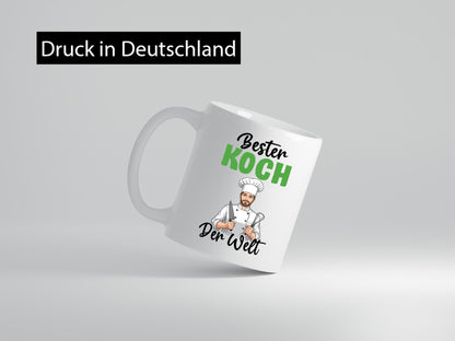 Bester Koch | Chefkoch v2 Humor Arbeit Kollegen Büro Geschenkidee Tasse