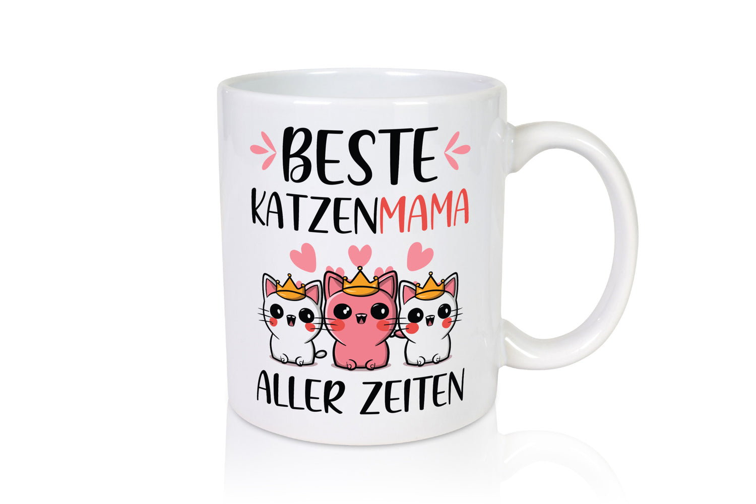 Beste Katzenmama aller Zeiten | Katzenliebhaberin lustiger Spruch Geschenk