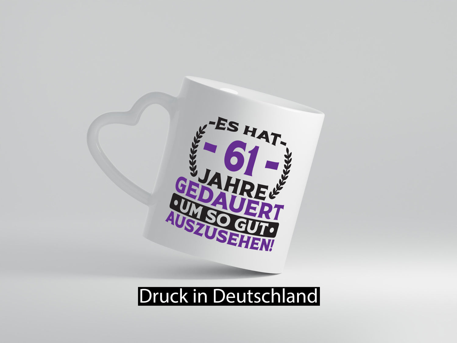 61 Jahre gedauert um so gut auszusehen | 61. Geburtstag lustig Geschenkidee
