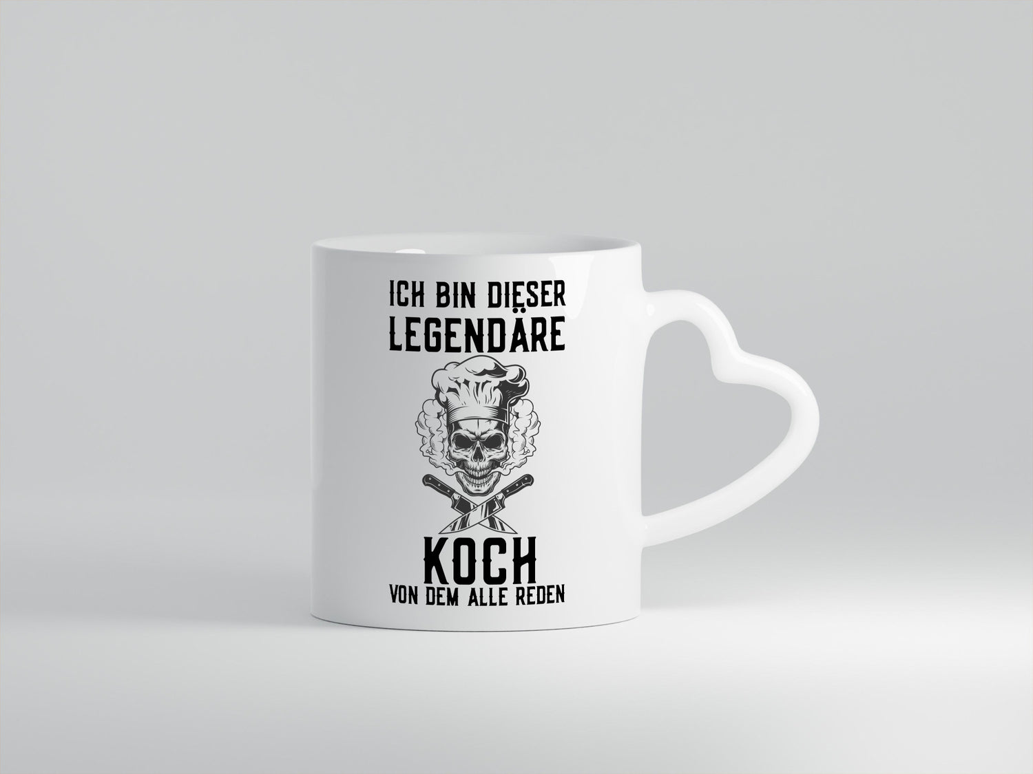 Legendärer Koch | Haubenkoch Totenkopf Küchenchef lustiger Spruch Geschenk