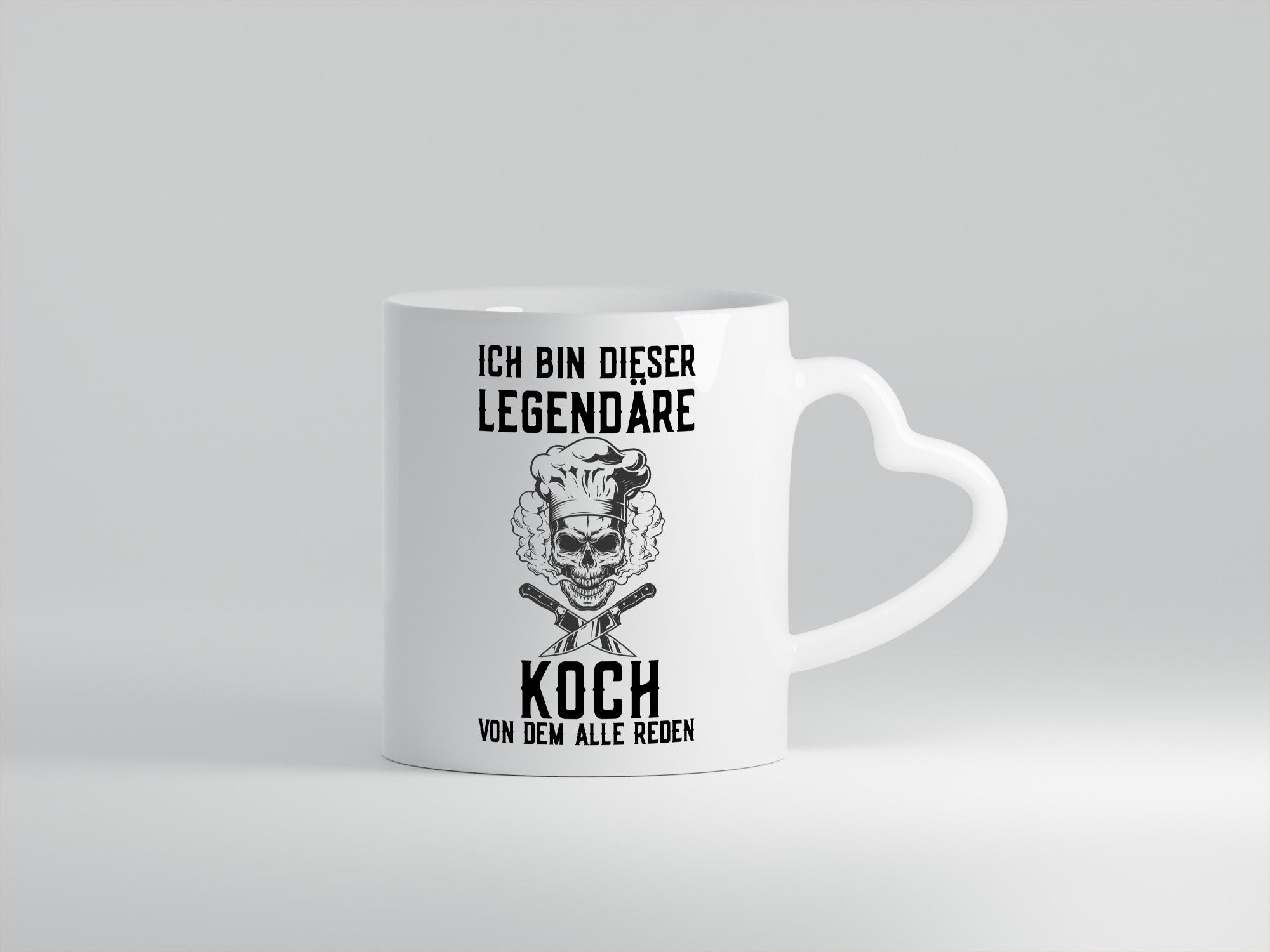 Legendärer Koch | Haubenkoch Totenkopf Küchenchef lustiger Spruch Geschenk