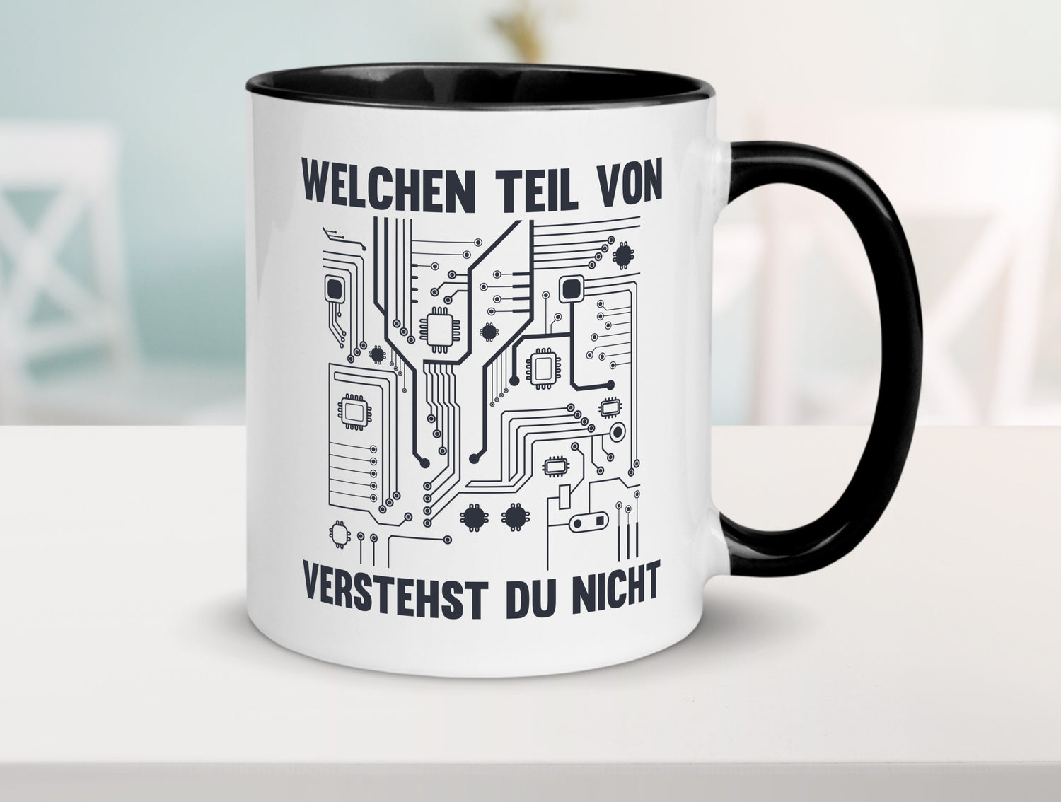 Welchen teil von verstehst du nicht | technik Humor Geschenkidee Tasse