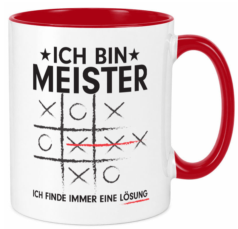 Löse Probleme: Meister | Meisterbrief lustiger Spruch Geschenk Humor