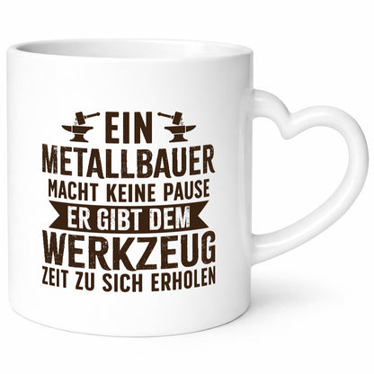 Metallbauer gibt Werkzeug Erholungszeit | Amboss Hammer lustiger Spruch
