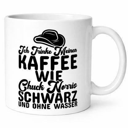 Ich trinke meinen Kaffee lustiger Spruch Geschenk Humor Geschenkidee Tasse