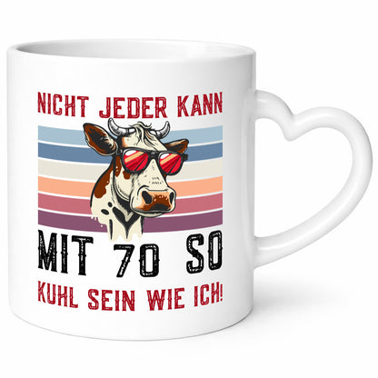 Mit 70 so gut aussehen | 70. Geburtstag Landwirt Bauer v2 lustig Geschenkidee
