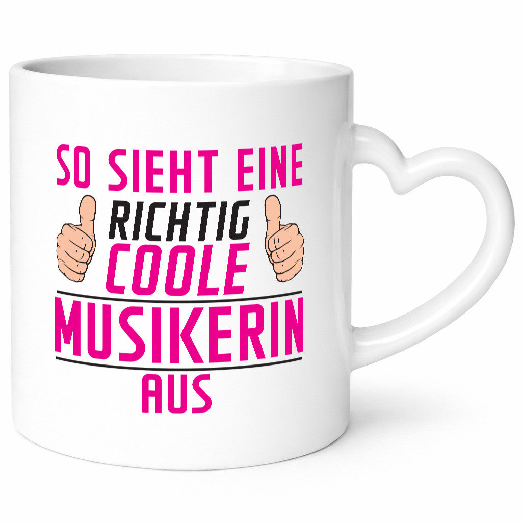 Richtig Coole Musikerin | Musik Musikantin Geschenk Humor Geschenkidee lustiger