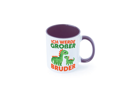 Ich werde Großer Bruder | Dino Brudersaurus lustig Humor Geschenkidee Geschenk