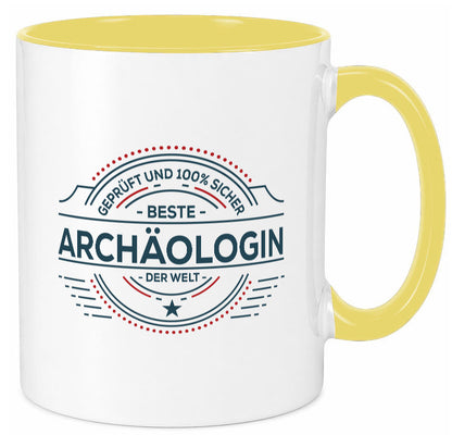 Geprüft und sicher: Archäologin| Archäologie | Forscherin Geschenk Humor
