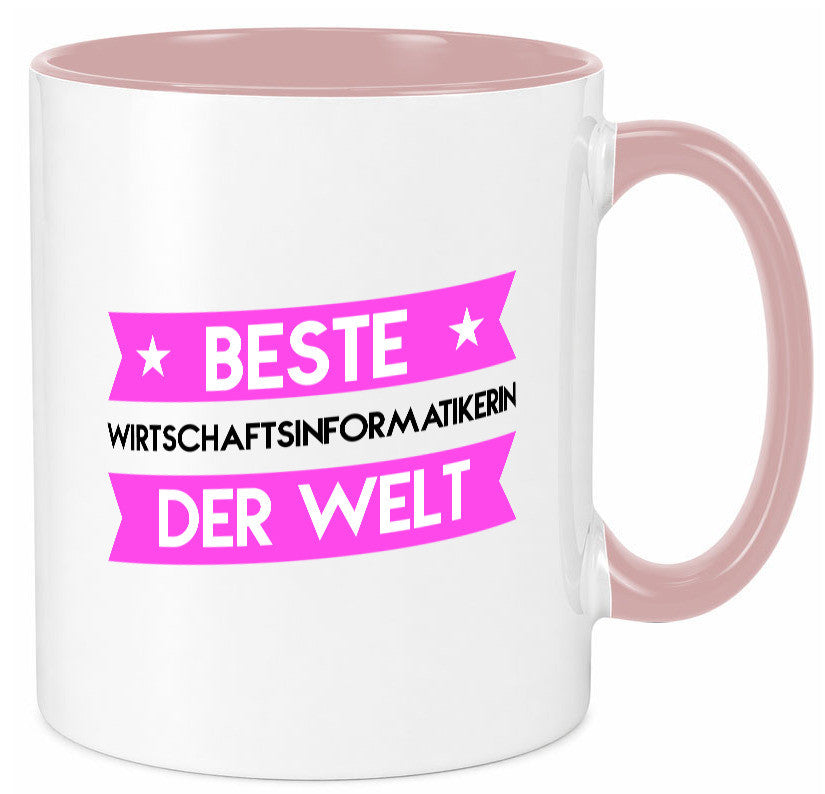 Beste Wirtschaftsinformatikerin | Wirtschaft Informatik Humor Geschenkidee Tasse