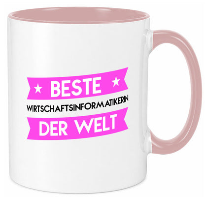 Beste Wirtschaftsinformatikerin | Wirtschaft Informatik Humor Geschenkidee Tasse