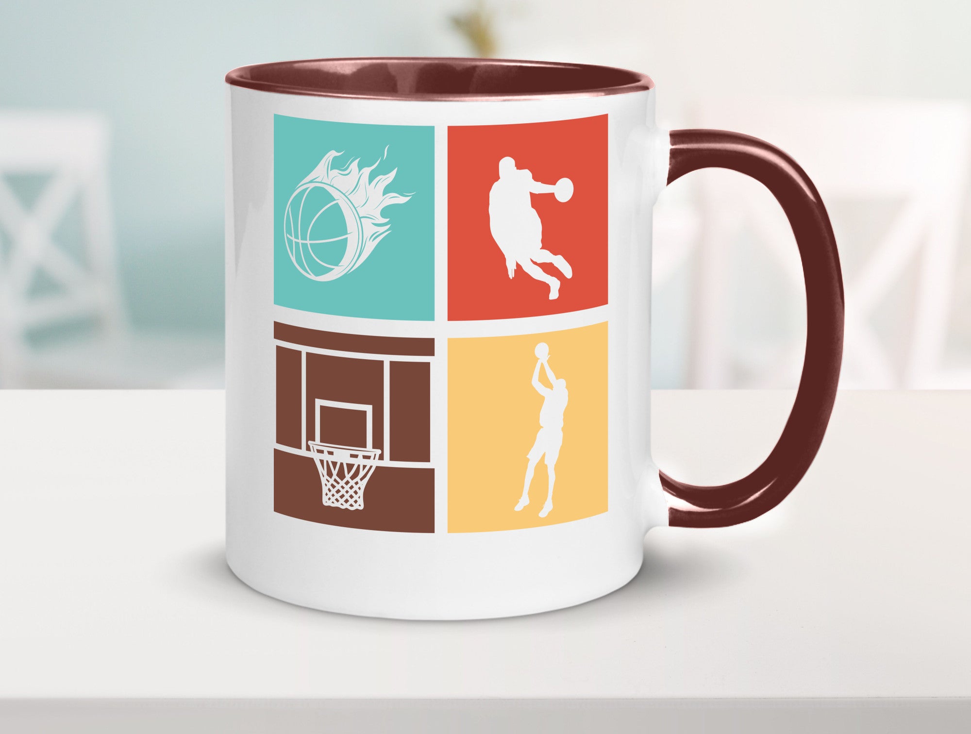 Basketball | Sportfan Slam Dunk Teamplayer NBA Humor Geschenkidee Tasse