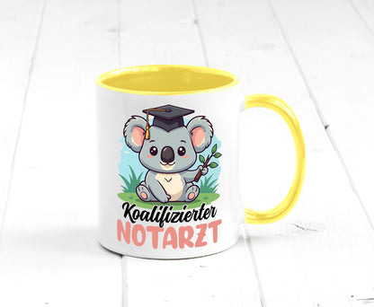 Koalifizierter Notarzt | Arzt Geschenk Humor Geschenkidee lustiger Spruch Tasse