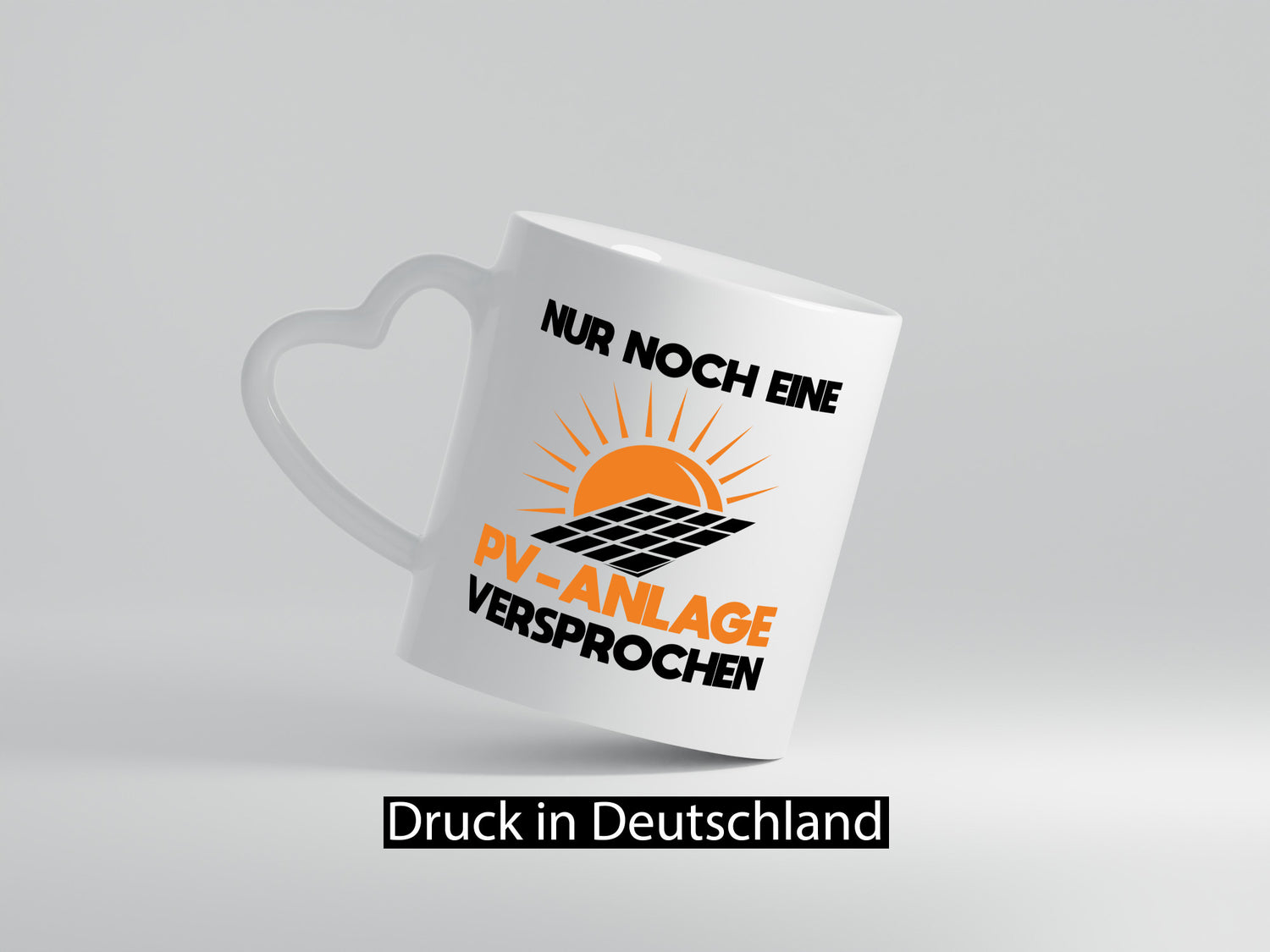 Nur noch eine PV Anlage Versprochen lustiger Spruch Geschenk Humor Geschenkidee
