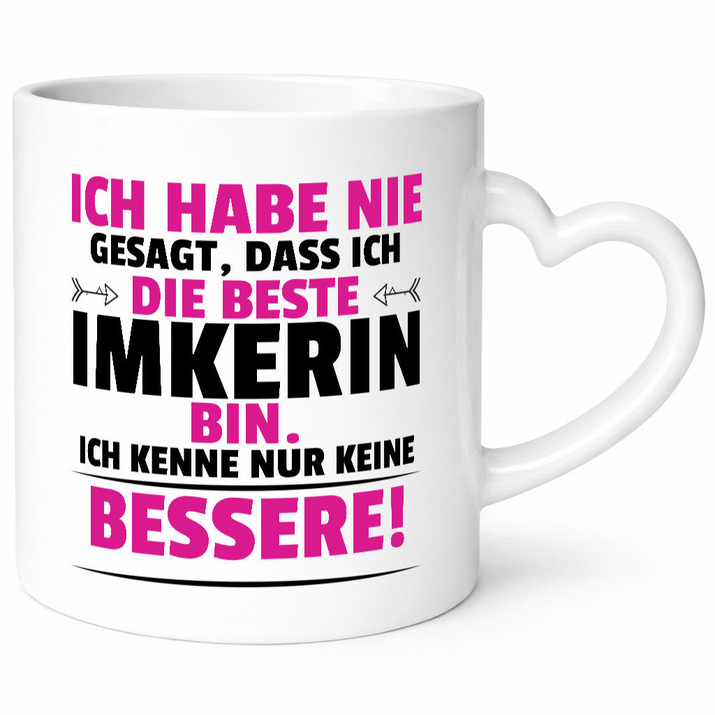 Die Beste Imkerin | Imkerei lustig Humor Geschenkidee Geschenk Tasse