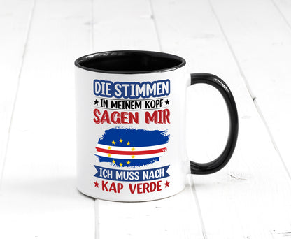 Kap Verde | Urlaub Stimmen in meinem Kopf Traumland lustig Humor Geschenkidee