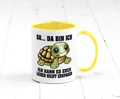 So da bin ich, ich kann es euch leider nicht ersparen Geschenk Humor