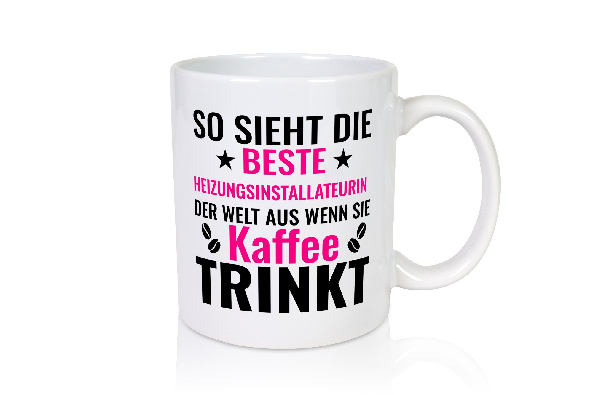 Kaffee trinkt: Heizungsinstallateurin | Heizung Humor Geschenkidee Tasse
