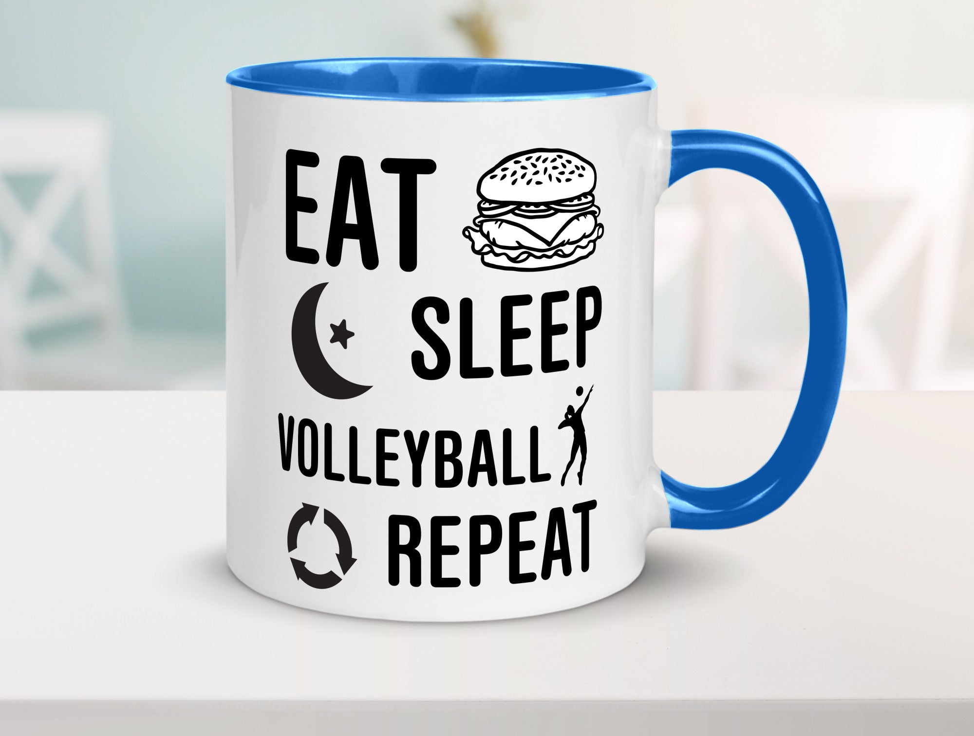 Volleyball | Volleyballliebhaber Volleyballspieler Humor Geschenkidee Tasse