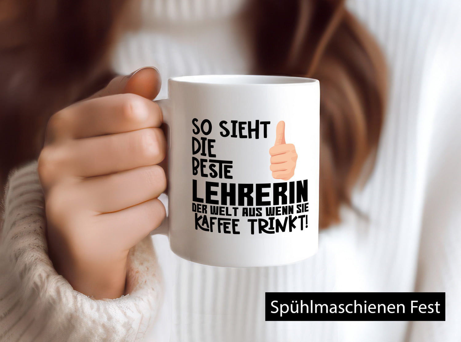 Beste Lehrerin | Lehrer Tasse Schule Dankeschön lustiger Spruch Geschenk Humor