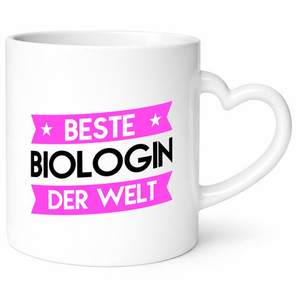 Beste Biologin | Biologie Naturforscherin Humor Geschenkidee Tasse