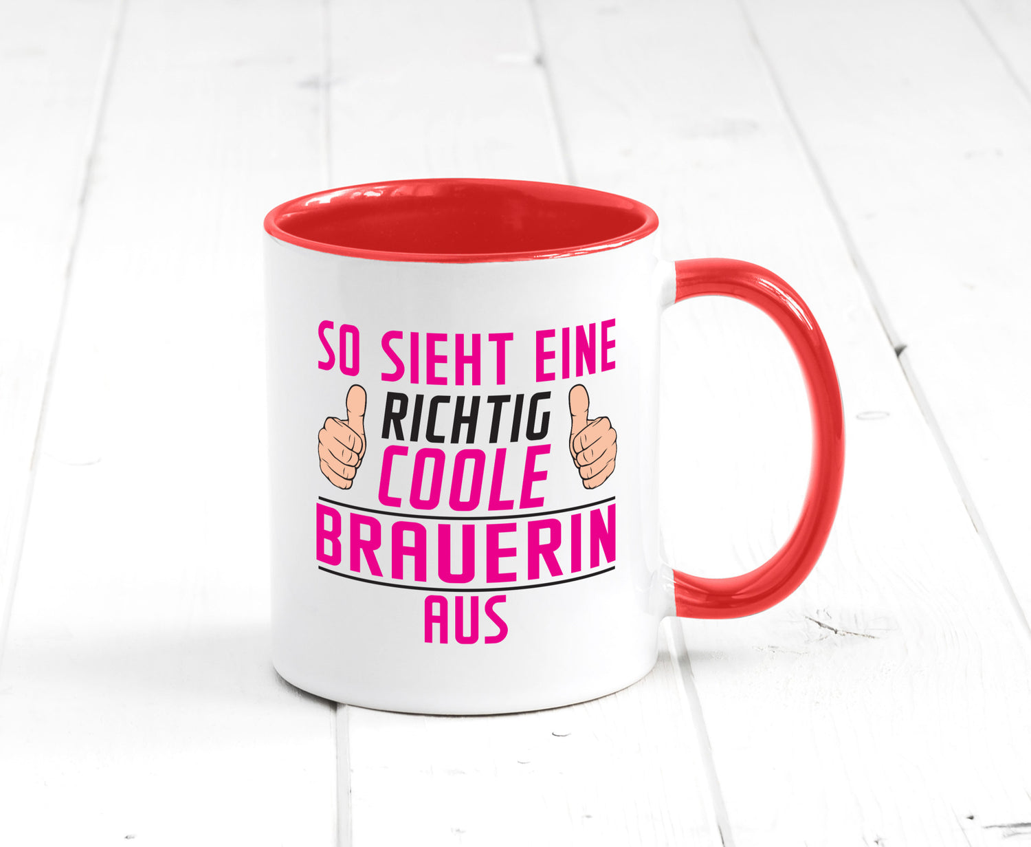 Richtig Coole Brauerin | Bier Brauerei Geschenk Humor Geschenkidee lustiger