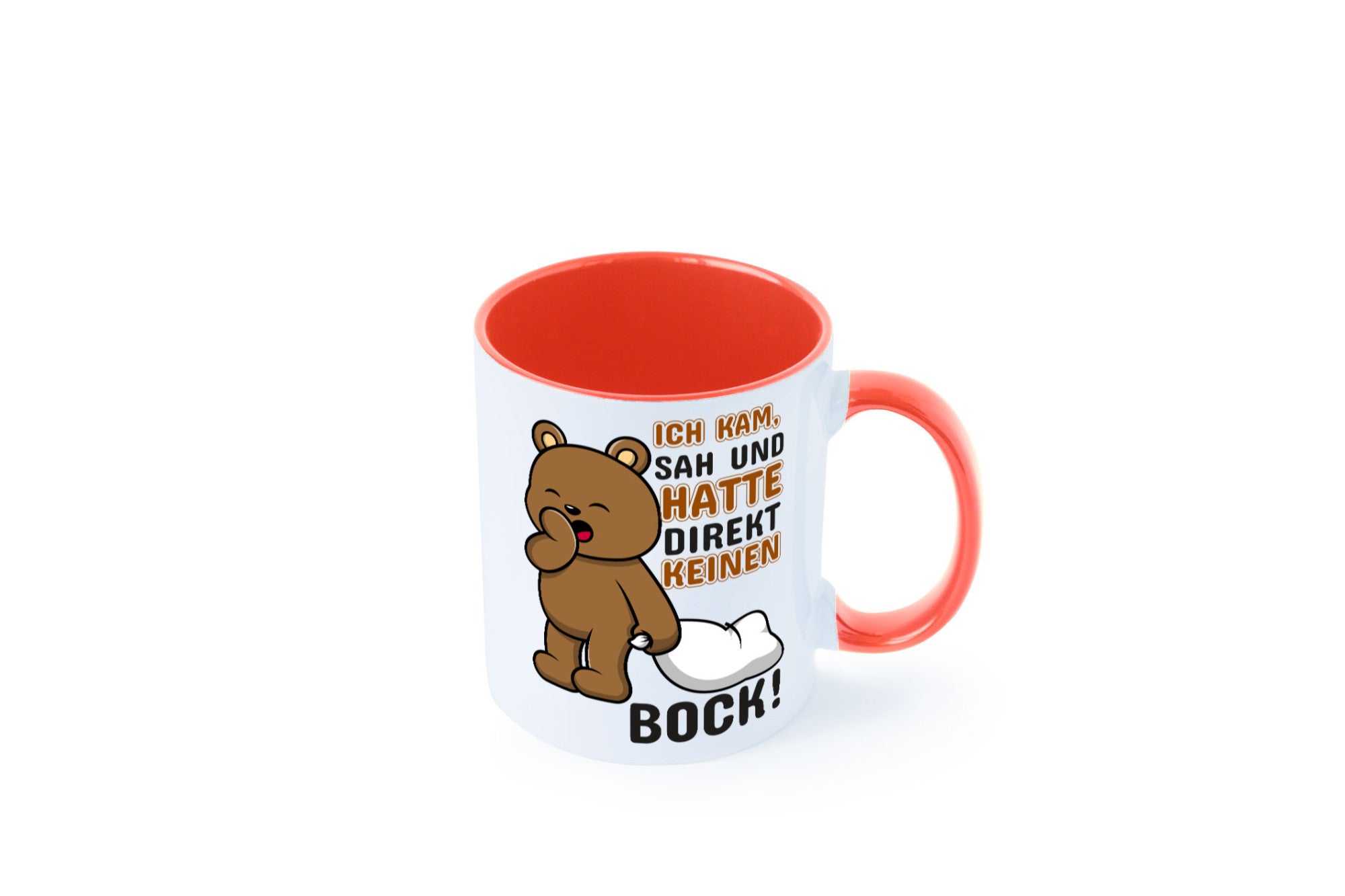 Direkt keinen Bock! | Büro Faultier Morgenmuffel Geschenk Arbeit Kollegen