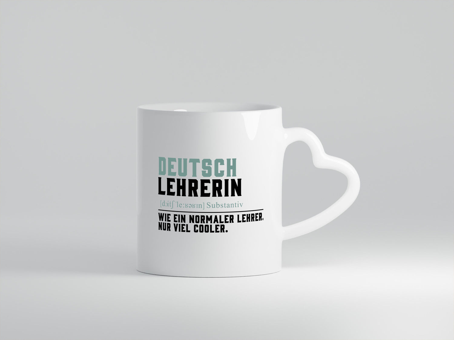 Deutschlehrerin | Lehrerin Unterricht Lieblinglehrerin Geschenkidee Humor Tasse