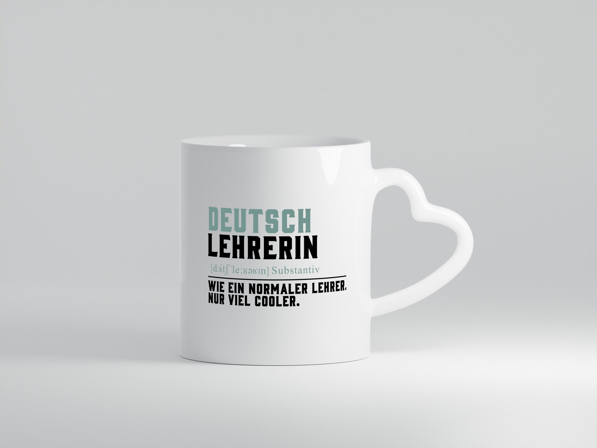 Deutschlehrerin | Lehrerin Unterricht Lieblinglehrerin Geschenkidee Humor Tasse