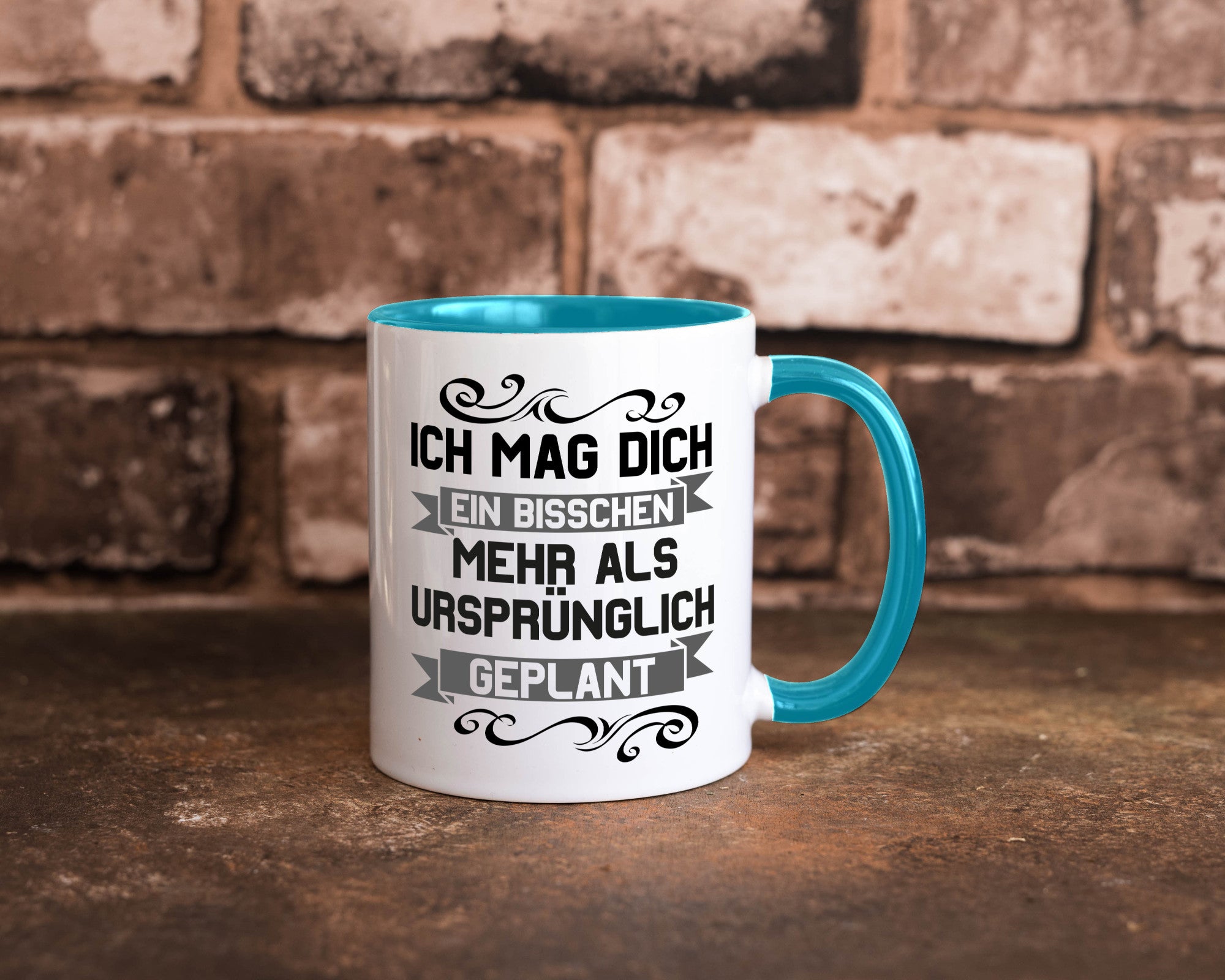 Ich mag dich mehr als geplant | Best Freinds Freundschaft Geschenkidee Humor