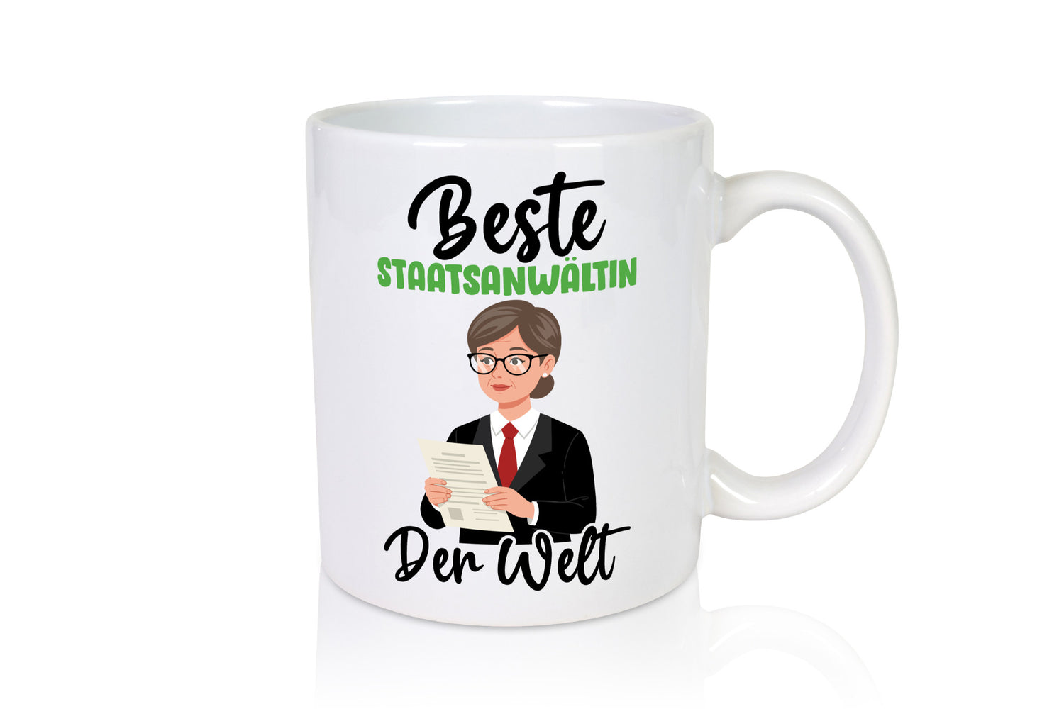 Beste Staatsanwältin | Anwältin v2 Geschenkidee Humor Tasse