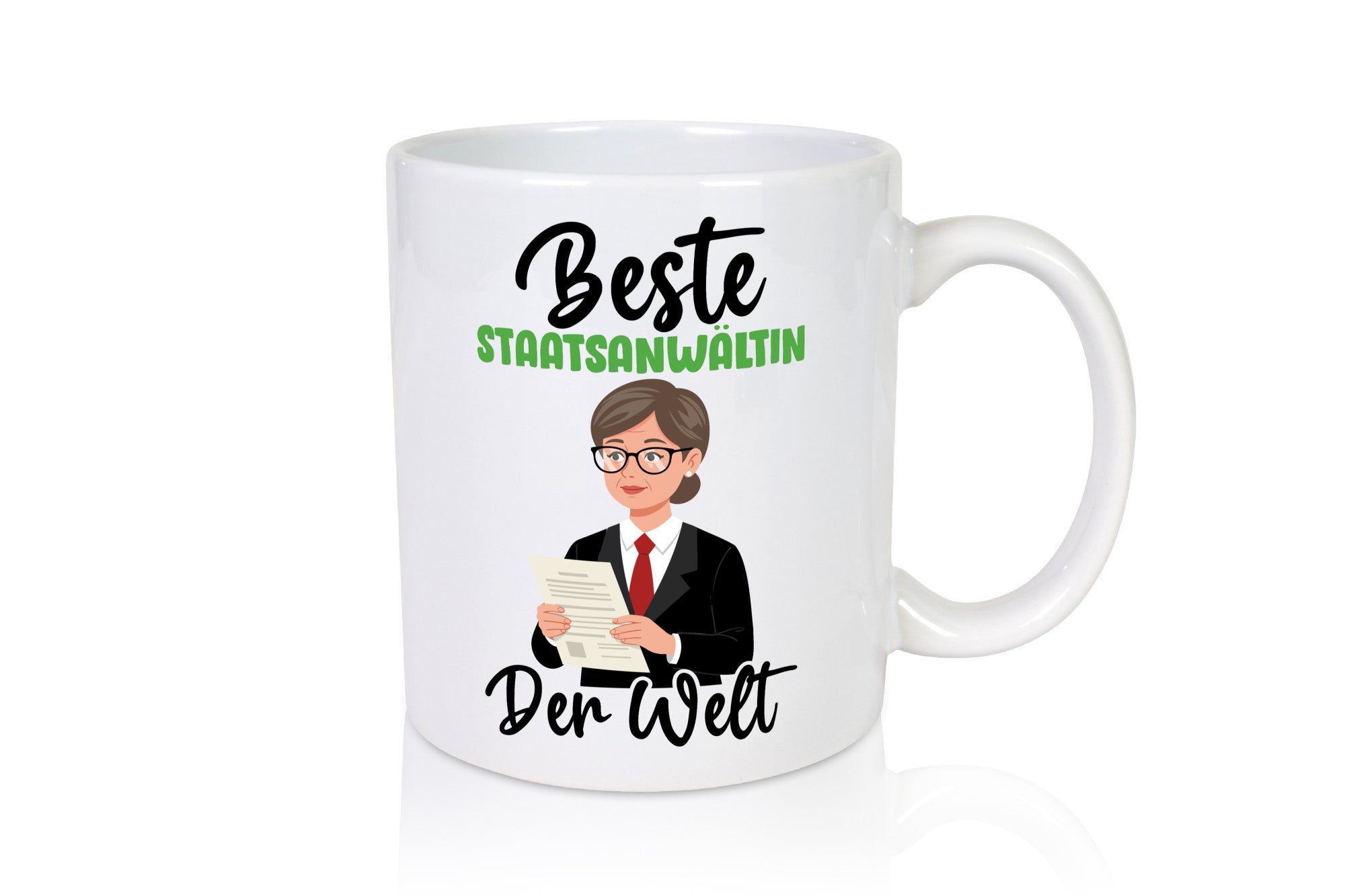 Beste Staatsanwältin | Anwältin v2 Geschenkidee Humor Tasse