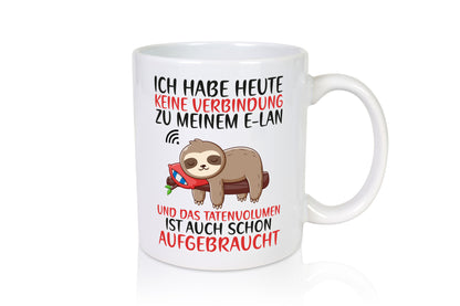 Keine Verbindung zu meinem WLan | Faultier Tatenvolumen Geschenk Tierliebhaber