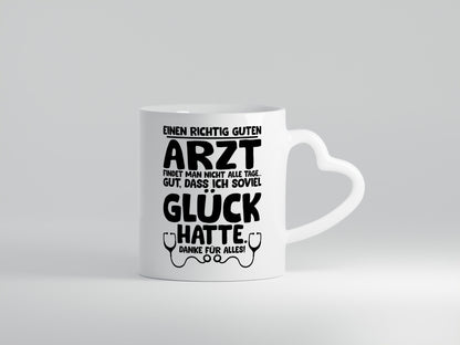 Richtig guter Arzt | Dankeschön Tasse Ärzte Spruch vl7 lustiger Geschenk Humor