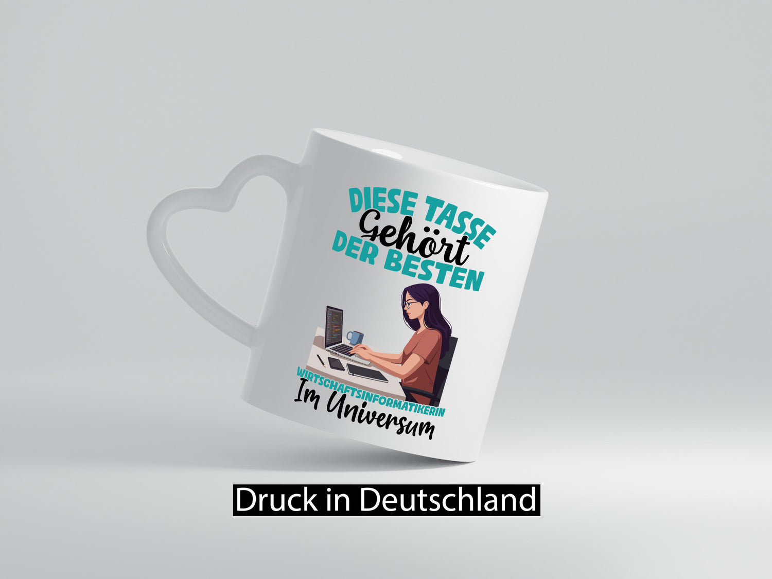 Im Universum: Wirtschaftsinformatikerin | Informatikin Geschenkidee Humor Tasse