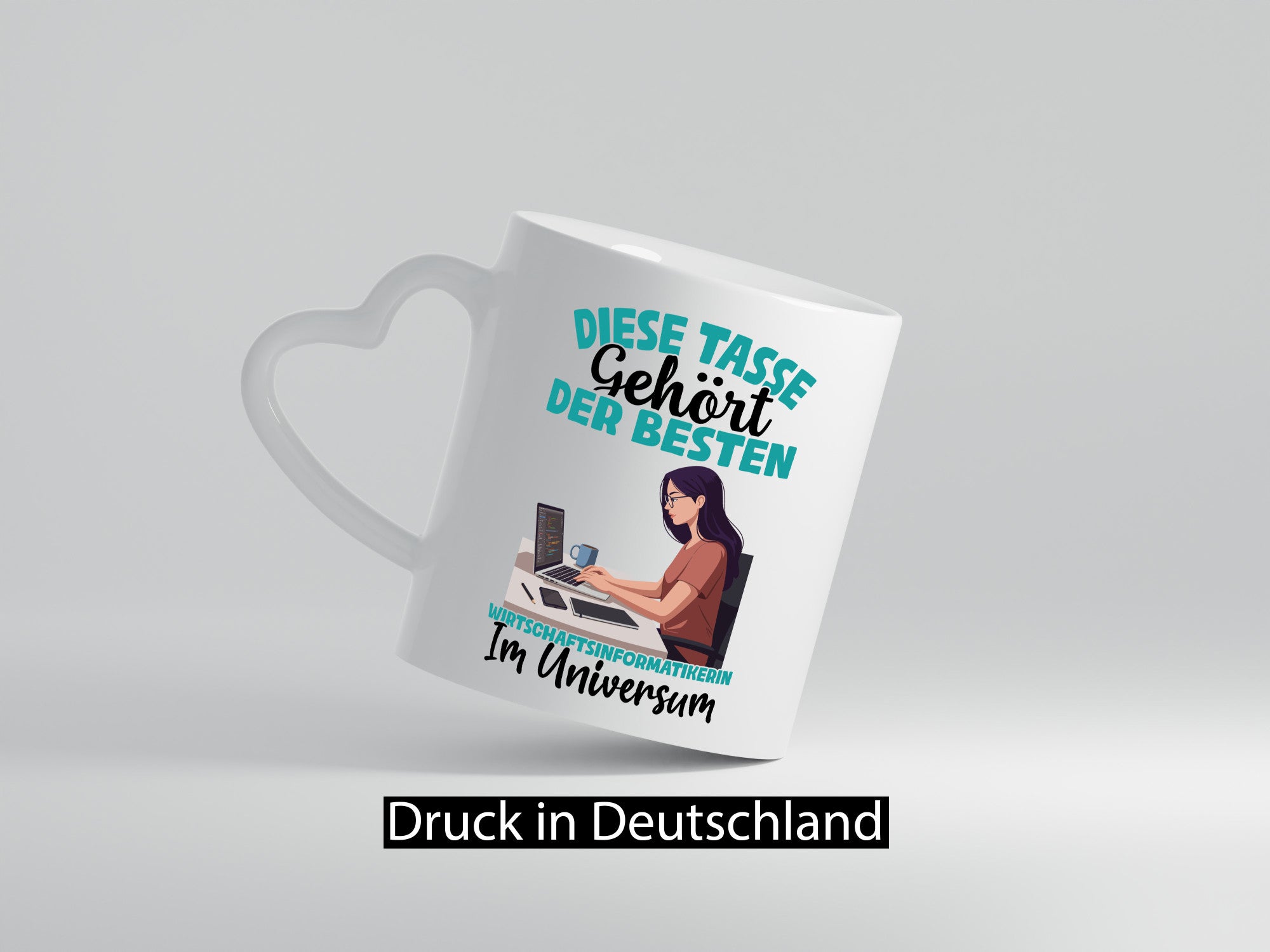 Im Universum: Wirtschaftsinformatikerin | Informatikin Geschenkidee Humor Tasse