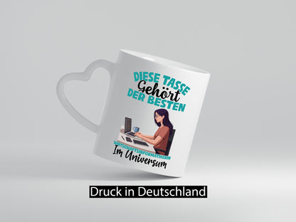 Im Universum: Wirtschaftsinformatikerin | Informatikin Geschenkidee Humor Tasse