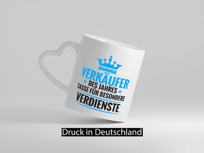Besonderer Verdienst: Verkäufer | Kollege Verkaufsjob lustig Arbeit Kollegen