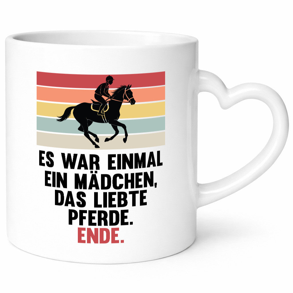 Es war einmal ein Mädchen das Liebte Pferde | lustig Humor Geschenkidee