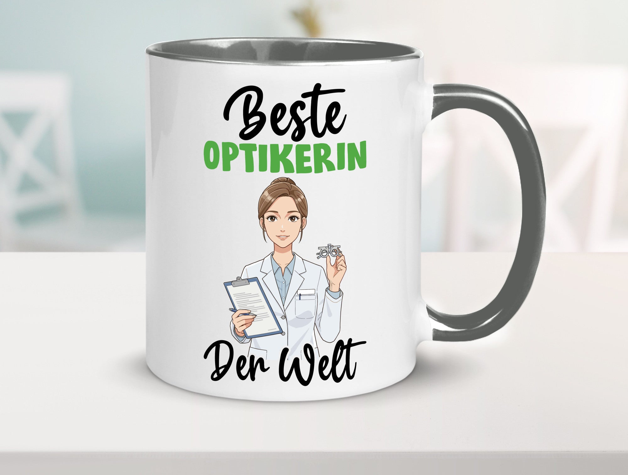 Beste Optikerin | Augenoptik v2 Geschenk Humor Geschenkidee lustiger Spruch
