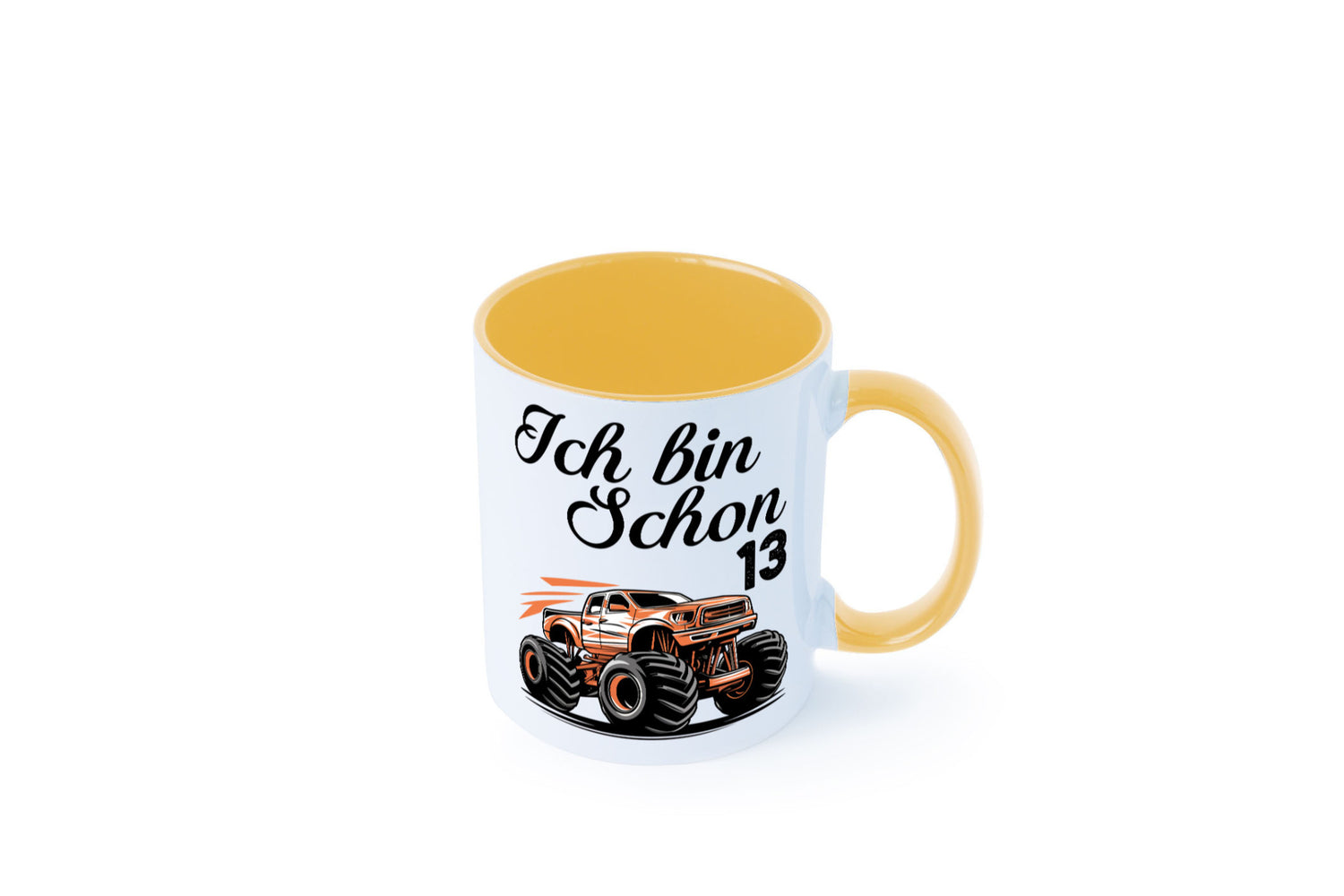 13. Geburtstag | Monster truck 13 Jahre Geschenkidee Humor Tasse