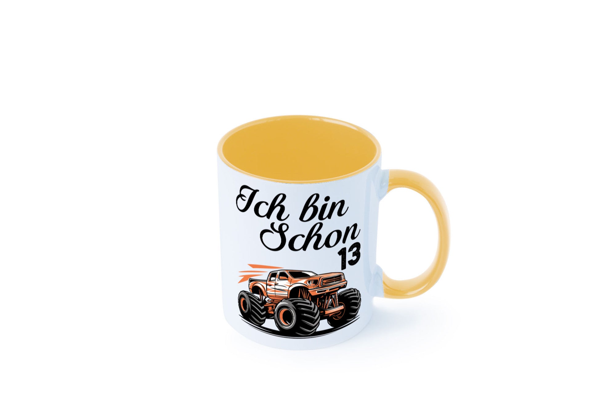 13. Geburtstag | Monster truck 13 Jahre Geschenkidee Humor Tasse
