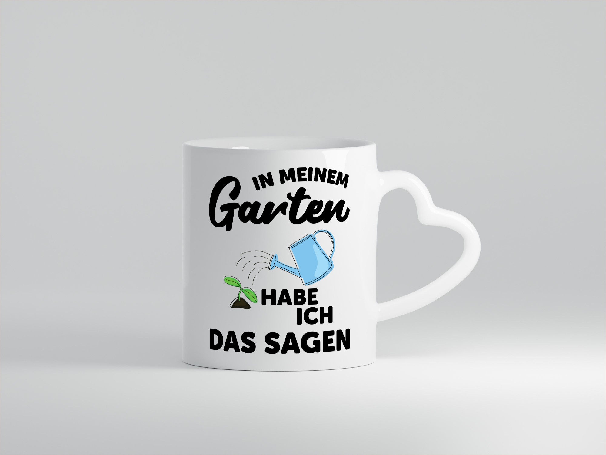 Ich habe das sagen im Garten | Gärtner Pflanzen lustiger Spruch Geschenk Humor
