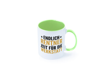 Rentner zeit für die Werkstatt | Ruhestand Handwerker v2 lustiger Spruch