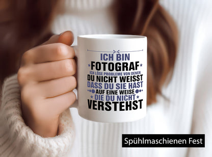 Löse Probleme: Fotograf | Fotografie Kamera Geschenk Humor Geschenkidee