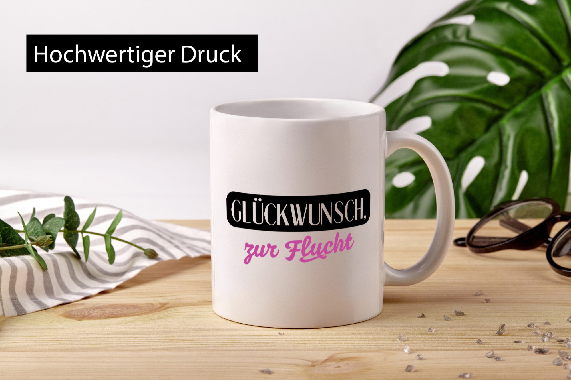 Glückwunsch zur Flucht | Kollegen Jobwechsel Abschied v2 Geschenk Arbeit Büro