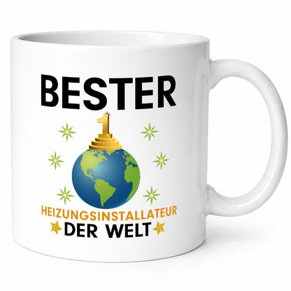 Welt Bester Heizungsinstallateur | Heizungsbauer Humor Geschenkidee Tasse