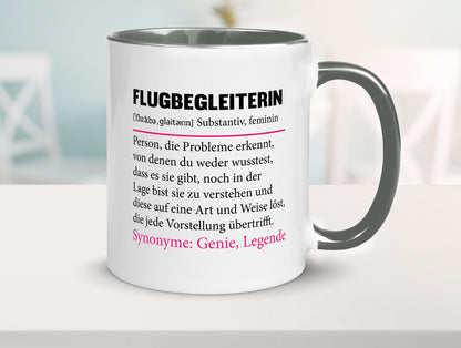Flugbegleiterin | Spruch Stewardess Flughafen lustiger Geschenk Humor