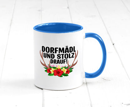Dorfmädel und stolz drauf | Dorfkind Dorf v2 Geschenkidee Humor Tasse